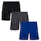Galaxy by Harvic Boys Active Mesh Basketball Shorts 3 Pack